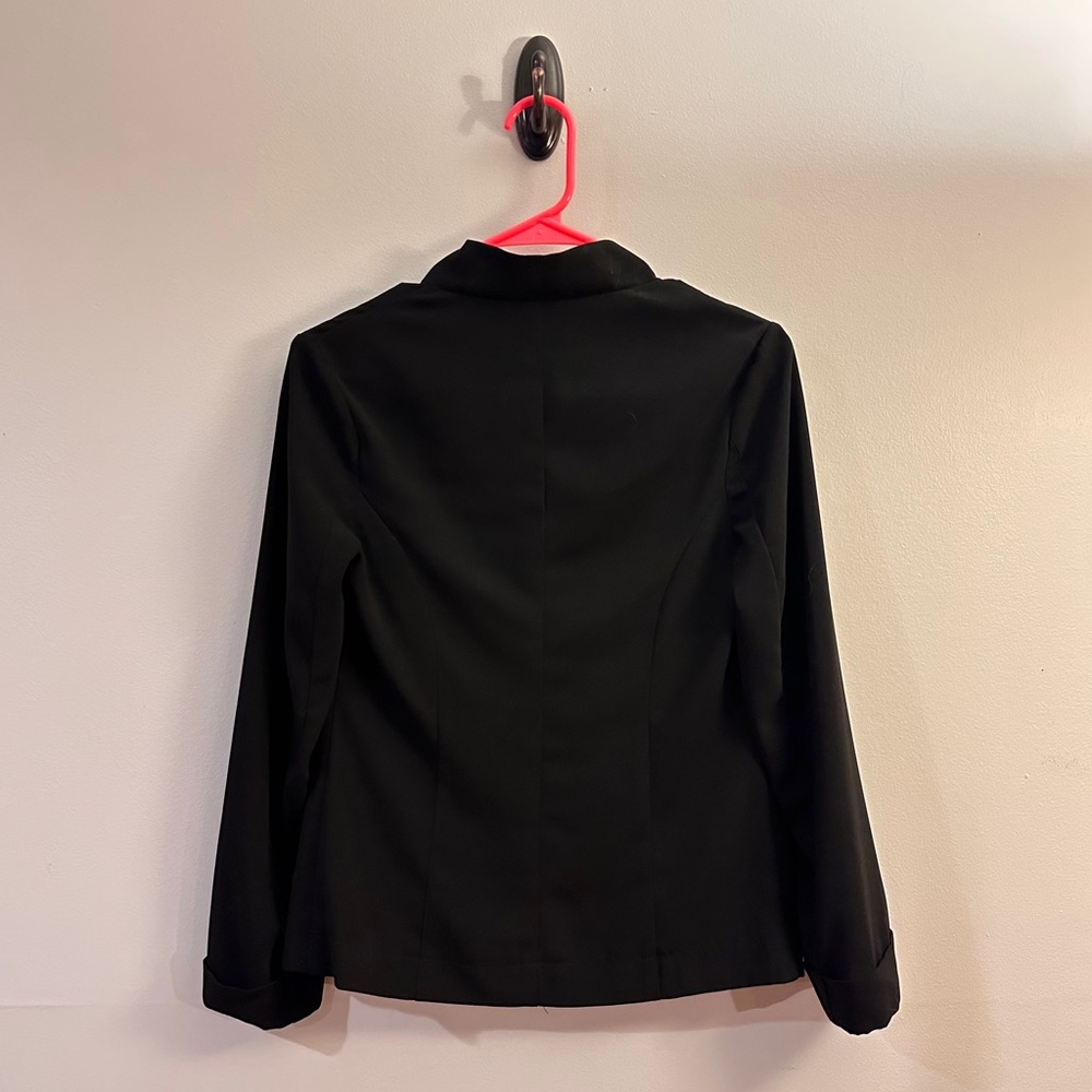 Black Structured Light Jacket - image 2